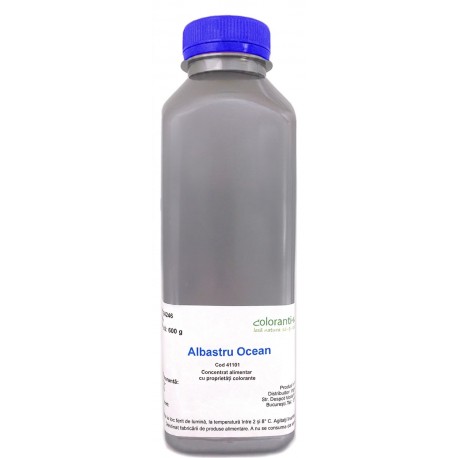 Colorant alimentar natural din Spirulina, Albastru Ocean /600g